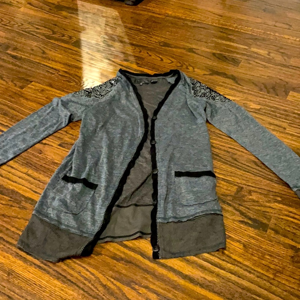 Miss me grey cardigan